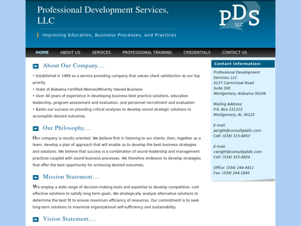 Professional Development Services
