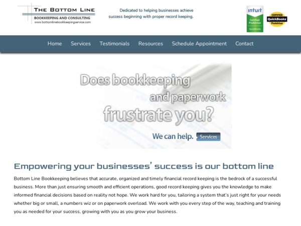 Bottom Line Bookkeeping Service