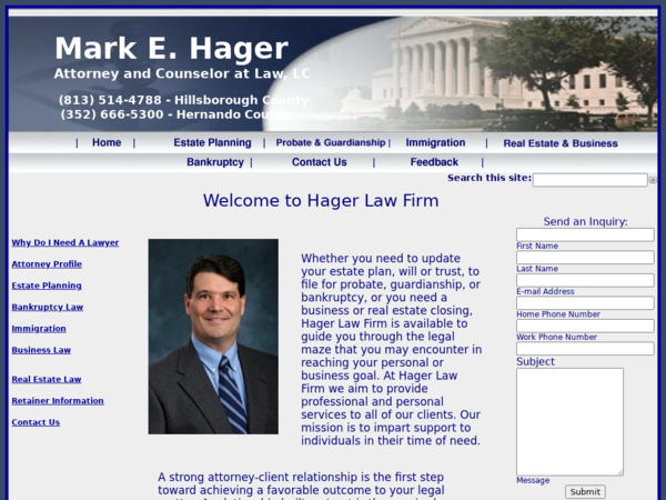 Hager Mark E