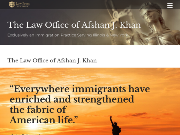 The Law Office of Afshan J.khan