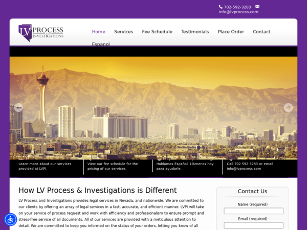 LV Process & Investigations