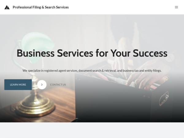 Professional Filing & Search Services