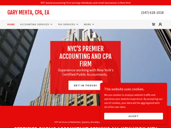 Gary Mehta, Cpa, EA : Accountant of New York and Beyond