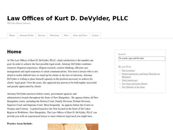 Law Offices of Kurt D. Devylder