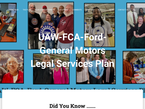 UAW Legal Services Plan