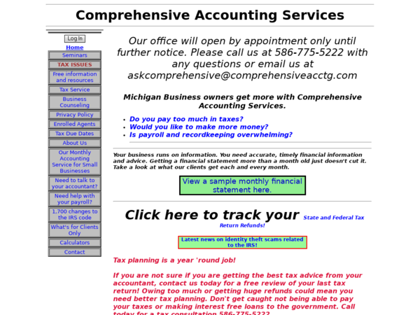 Comprehensive Accounting Services