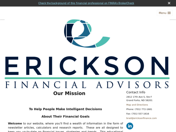 Erickson Financial Advisors