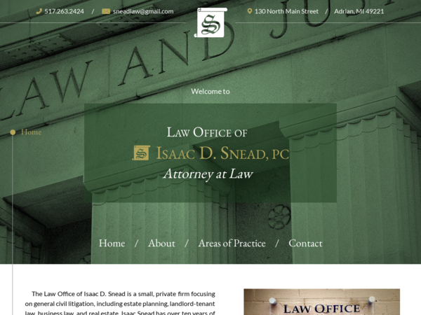 Law Office of Isaac D Snead