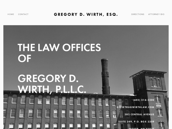 Gregory D Wirth Law Offices