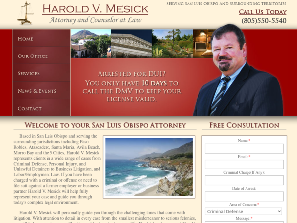 Harold V. Mesick Attorney & Counselor at Law