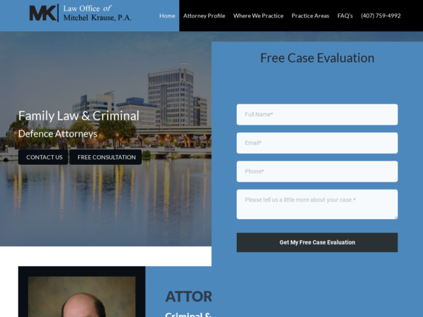 The Law Office of Mitchel Krause, P.A: Mitchel B. Krause