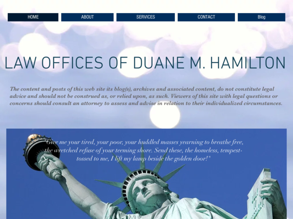 LAW Offices OF Duane M. Hamilton