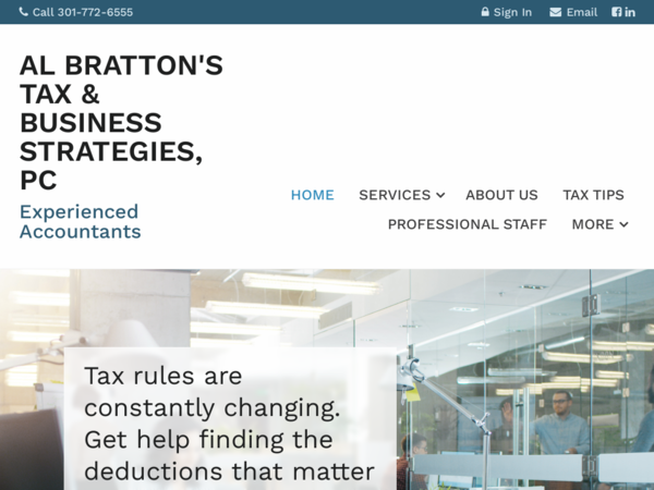 Al Bratton's Tax & Bus Strategies