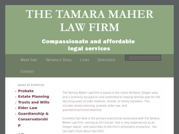 Tamara Maher, Attorney