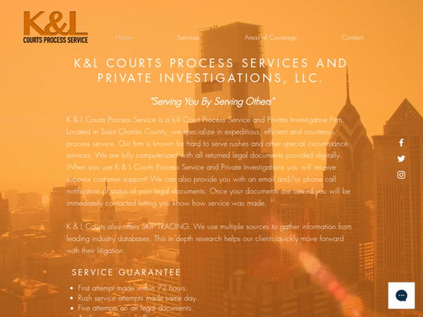 K & L Courts Process Service