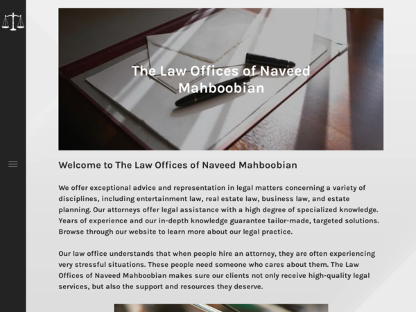 Law Offices of Naveed Mahboobian