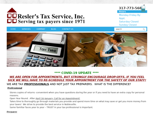 Resler's Tax Service