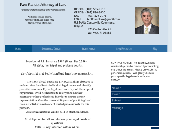 Kando Kenneth, Attorney At Law