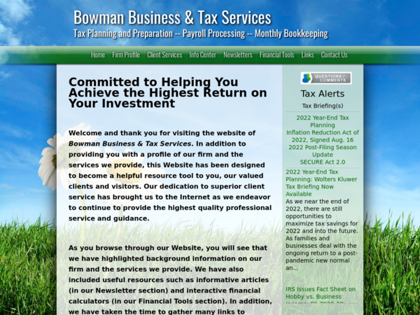 Bowman Business and Tax Services