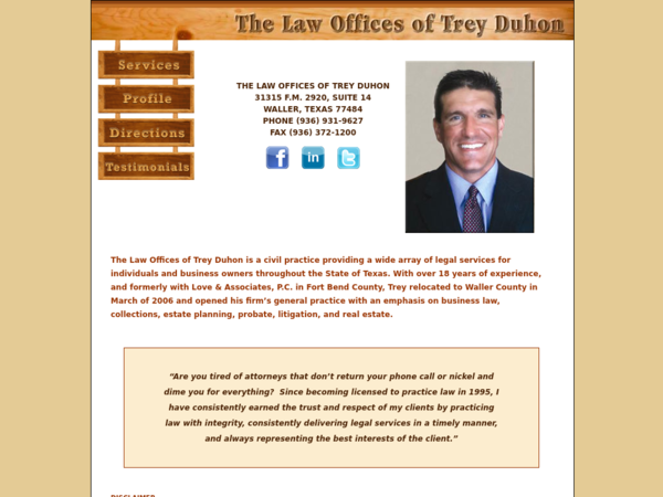 Trey Duhon Law Office