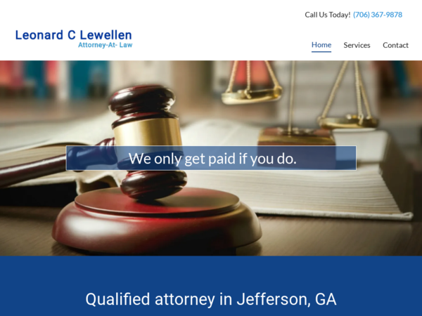 Leonard C. Lewellen Attorney at Law