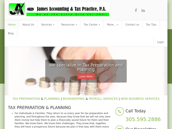 James Accounting & Tax Practice