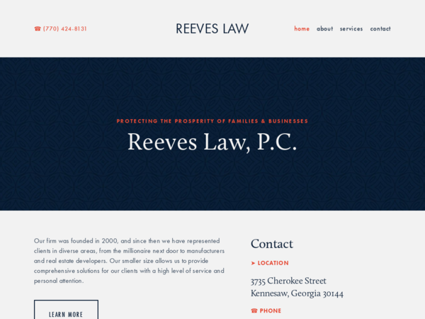 Reeves Law