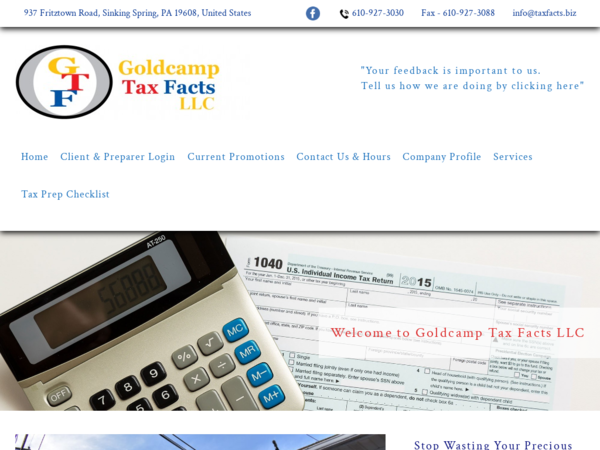 Goldcamp Tax Facts