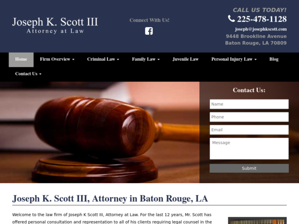 Joseph K. Scott Iii, Attorney at Law