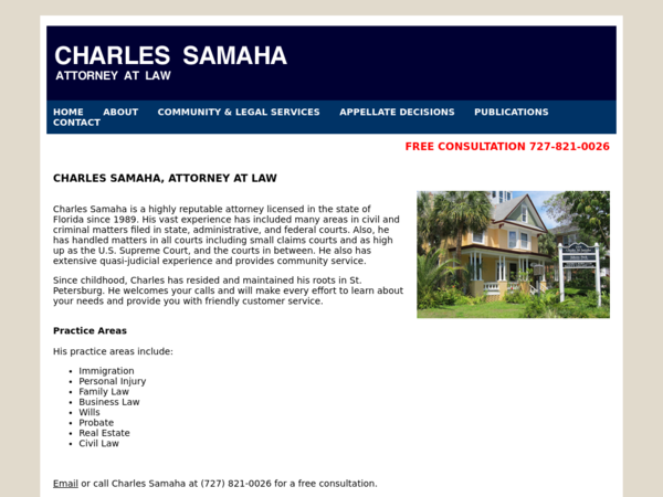 Attorney Charles M. Samaha