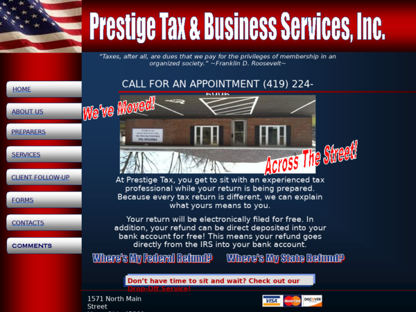 Prestige Tax and Business Services
