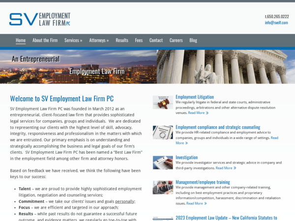 SV Employment Law Firm