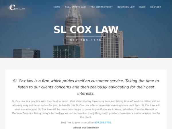 SL Cox Law