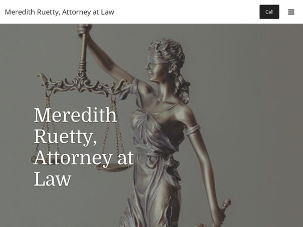 Meredith Ruetty, Attorney at Law