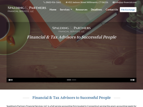 S & P Financial Services