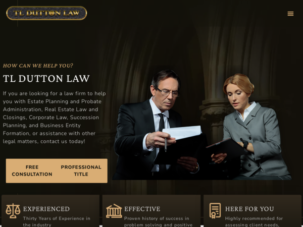 TL Dutton Law