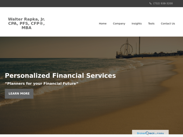 Walter Rapka Jr., Cpa, Pfs, CFP