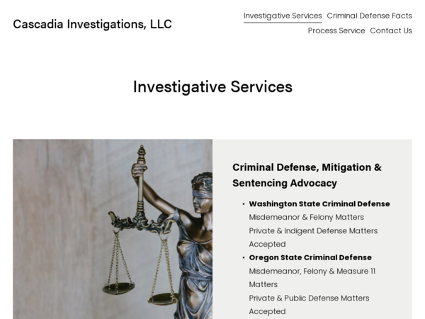 Cascadia Investigations