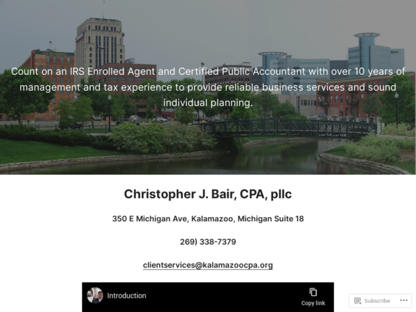 Christopher J Bair CPA Pllc