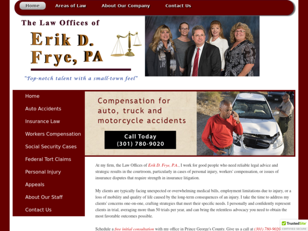 The Law Offices of Erik D. Frye