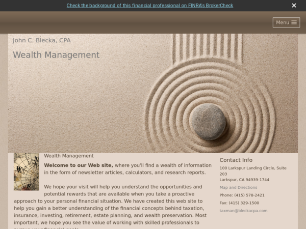 John C Blecka CPA