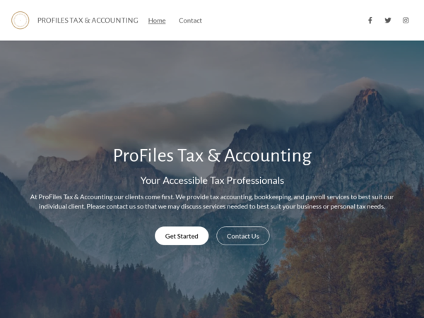 Profiles Tax & Accounting