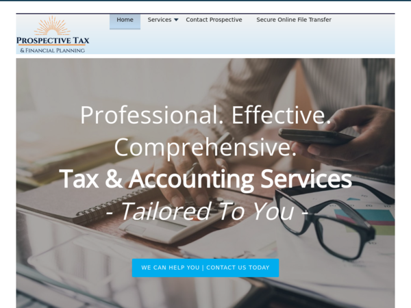 Prospective Tax & Financial Planning
