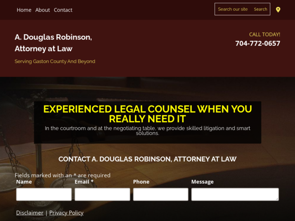 Robinson, A. Douglas Attorney At Law