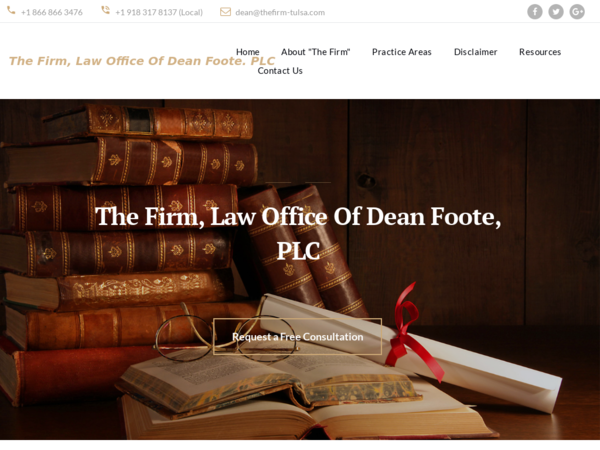 The Firm, Law Office Of Dean Foote, PLC