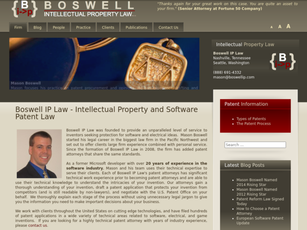 Boswell IP Law