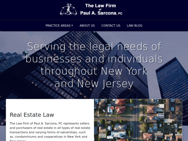 The Law Firm of Paul A. Sarcona
