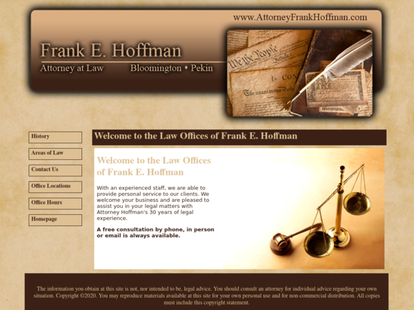 Frank E Hoffman Law Office
