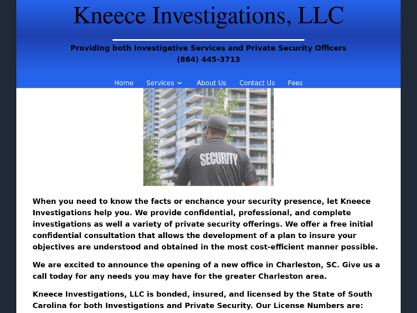 Kneece Investigations and Contract Security