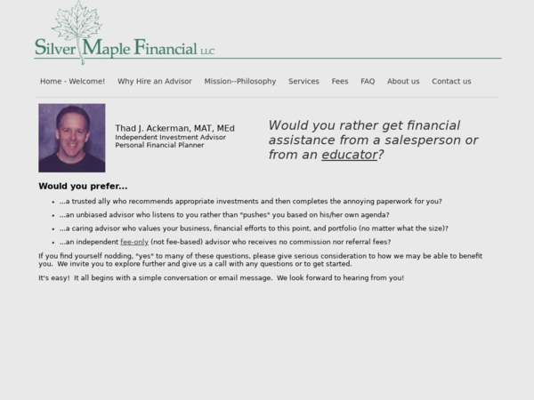 Silver Maple Financial